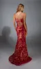 ALYCE Paris 1875 The Secret Dress - Long V-neck Embellished Fit N Flare Dress sold by Alyce Paris