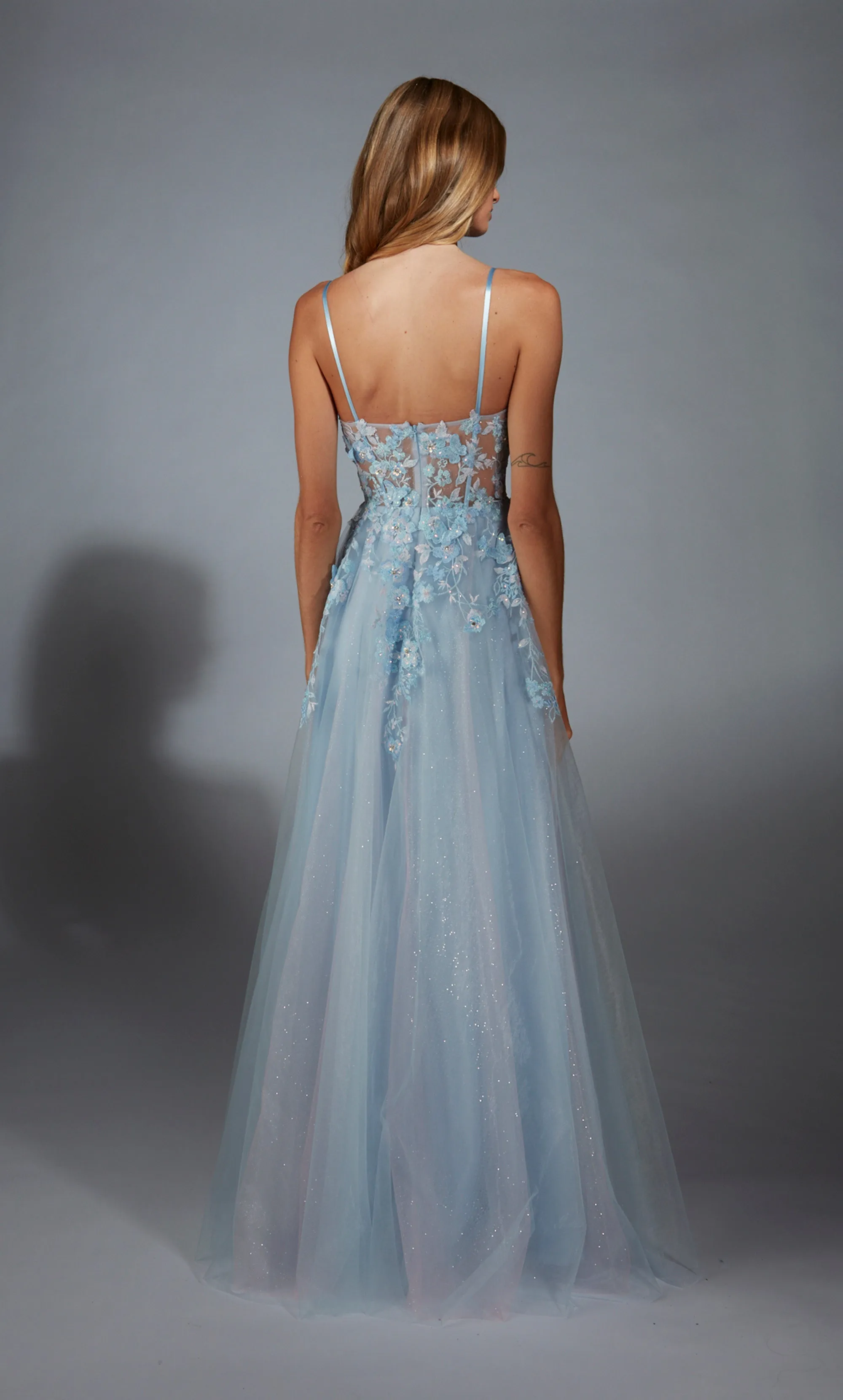 ALYCE Paris 1855 The Secret Dress - Long Sweetheart Embellished A Line Dress sold by Alyce Paris product image thumbnail 2