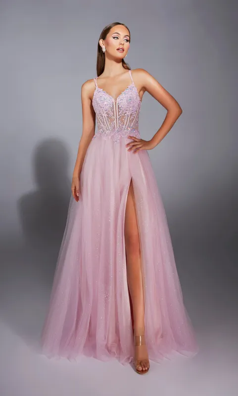 ALYCE Paris 1849 The Secret Dress - Long V-neck Plus Size A Line Dress sold by Alyce Paris