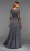 ALYCE Paris 27474 Special Occasion Illusion Modest Flowy Dress sold by Alyce Paris