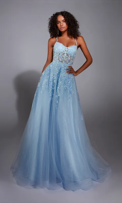 ALYCE Paris 1858 The Secret Dress - Long V-neck Pockets Ballgown Dress sold by Alyce Paris