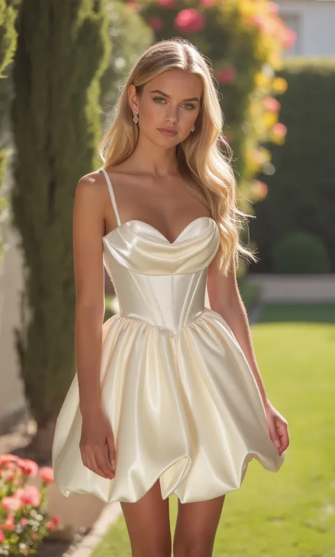 ALYCE Paris 30012 Homecoming Short Sweetheart Neckline Corset Mermaid Dress sold by Alyce Paris