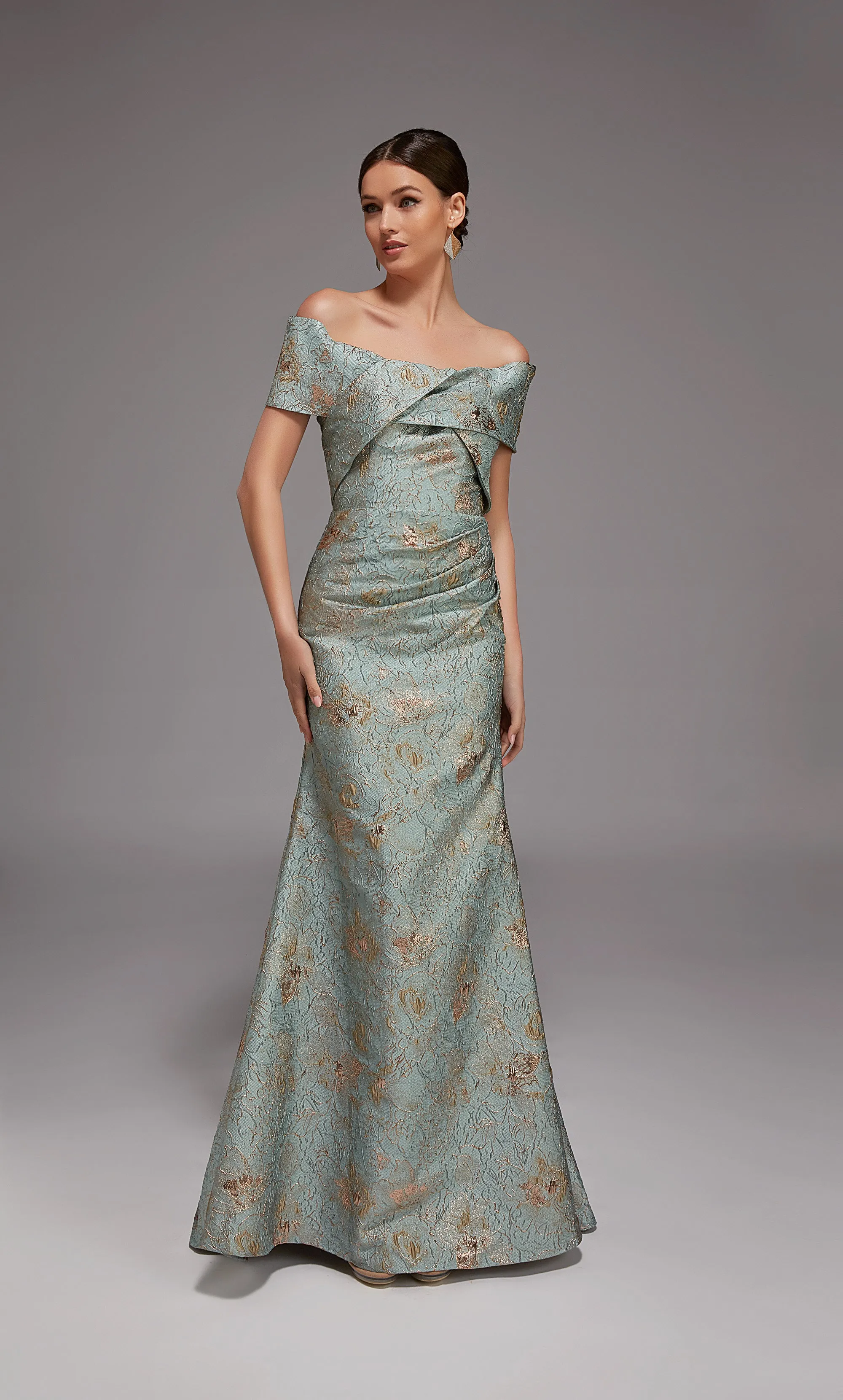 ALYCE Paris 27802 Special Occasion Off The Shoulder Neckline Elegant Mermaid Dress sold by Alyce Paris product image thumbnail 3