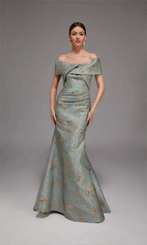 ALYCE Paris 27802 Special Occasion Off The Shoulder Neckline Elegant Mermaid Dress sold by Alyce Paris