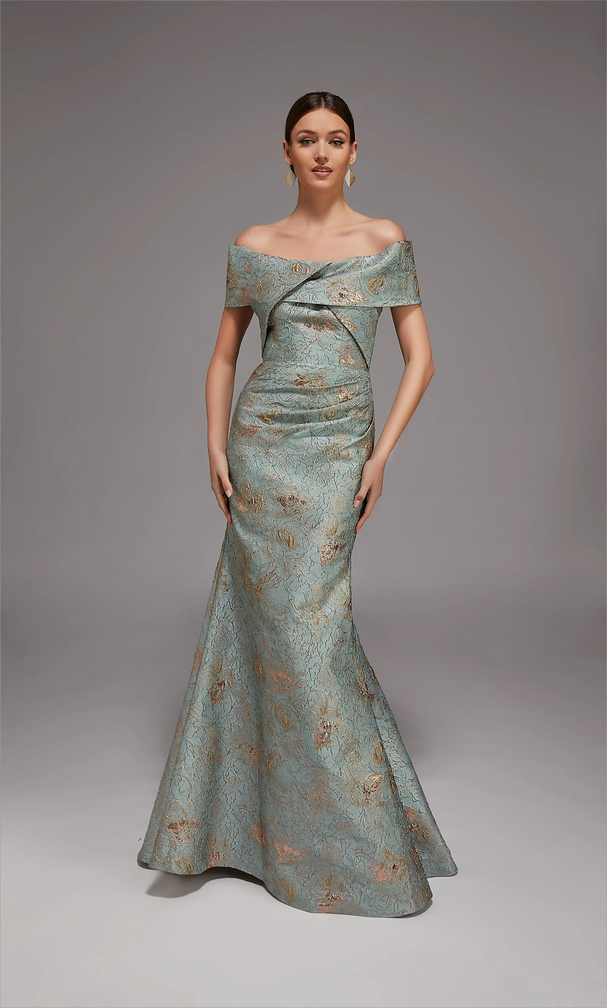 ALYCE Paris 27802 Special Occasion Off The Shoulder Neckline Elegant Mermaid Dress sold by Alyce Paris