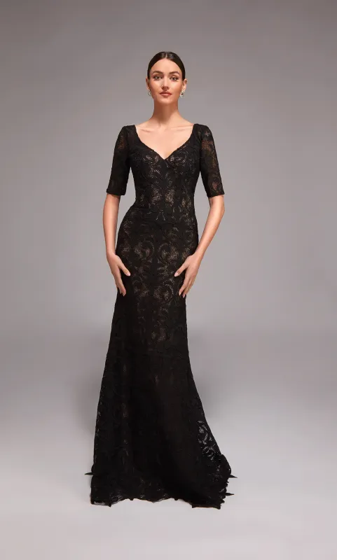 ALYCE Paris 27871 Special Occasion V-neckline Modest Mermaid Dress sold by Alyce Paris