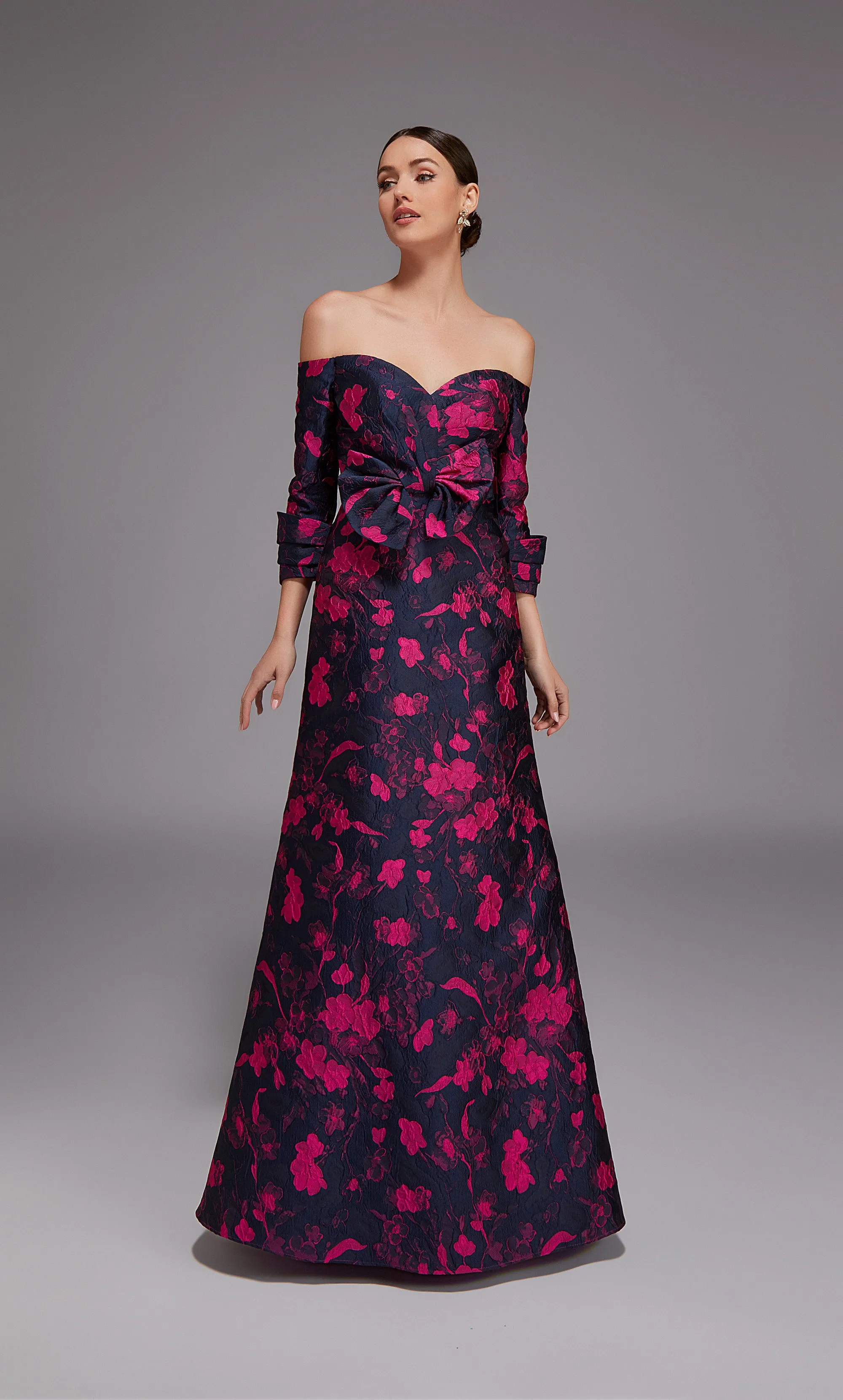 ALYCE Paris 27833 Special Occasion Off The Shoulder Neckline Elegant A Line Dress sold by Alyce Paris