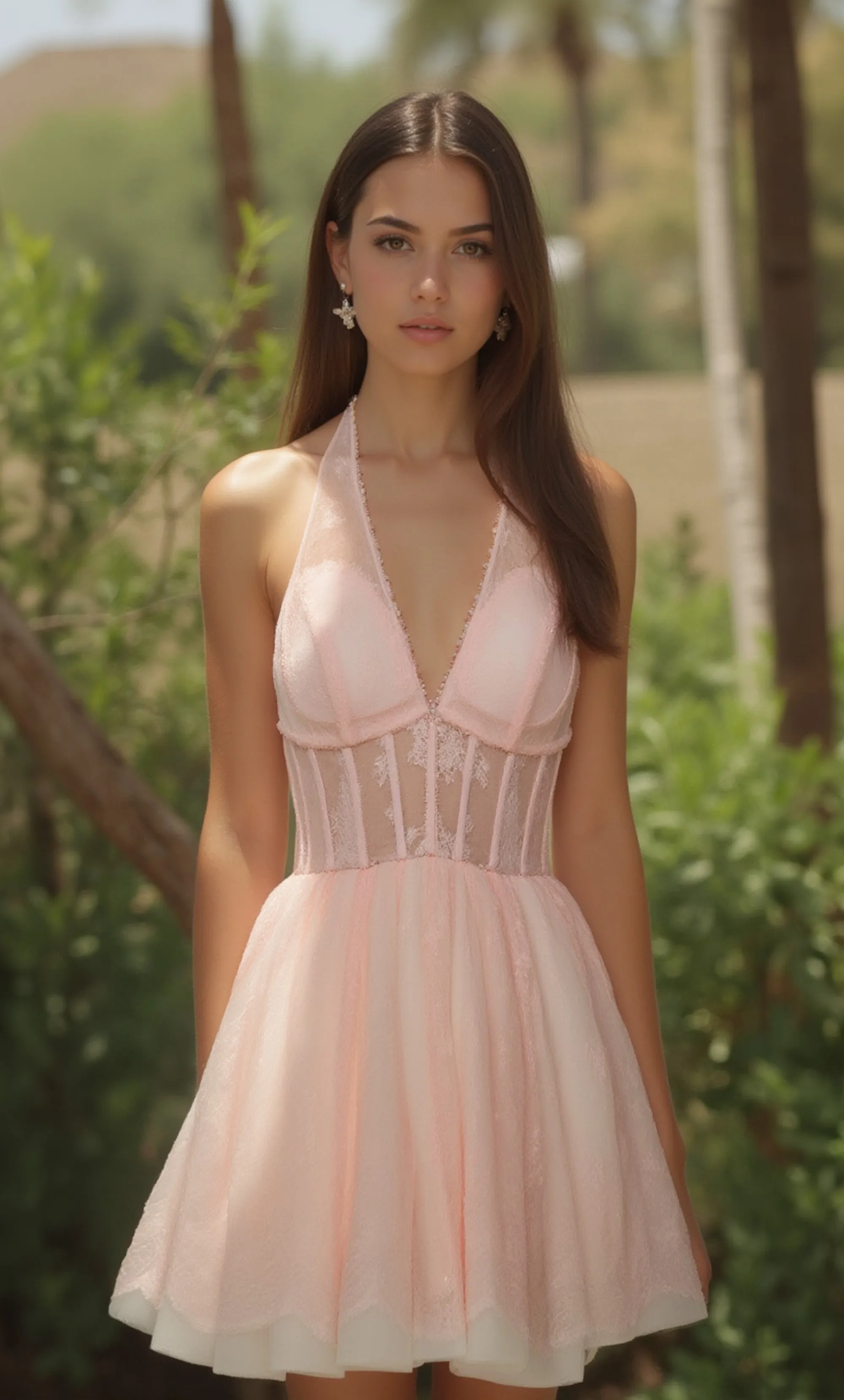 ALYCE Paris 30024 Homecoming Short Halter Neckline Corset A Line Dress sold by Alyce Paris