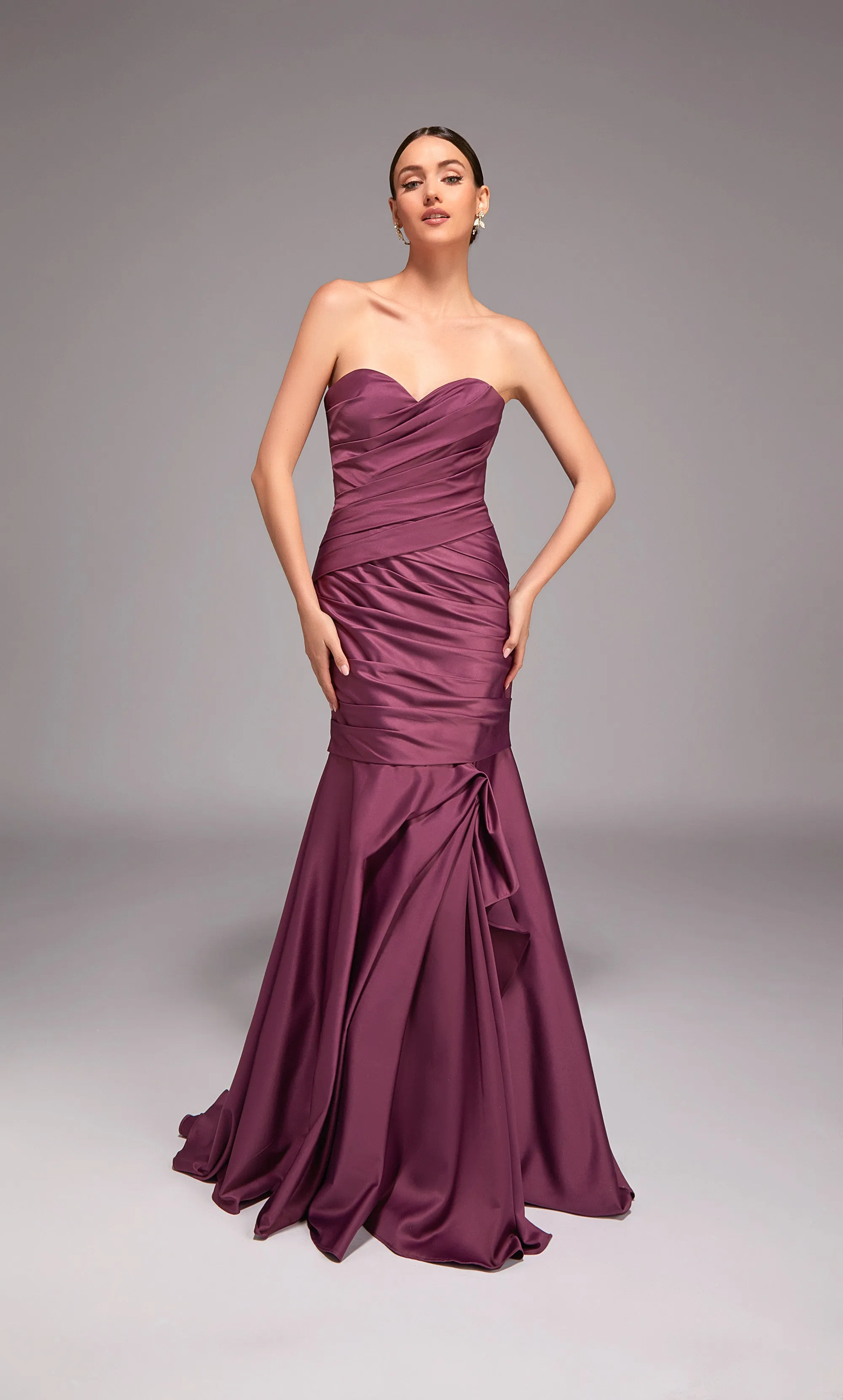 ALYCE Paris 27836 Special Occasion Off The Shoulder Neckline Ruched/draped Mermaid Dress sold by Alyce Paris