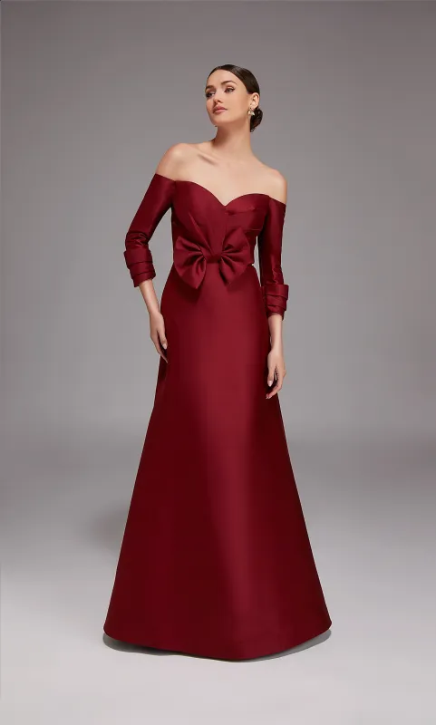 ALYCE Paris 27859 Special Occasion Off The Shoulder Neckline Chic A Line Dress sold by Alyce Paris