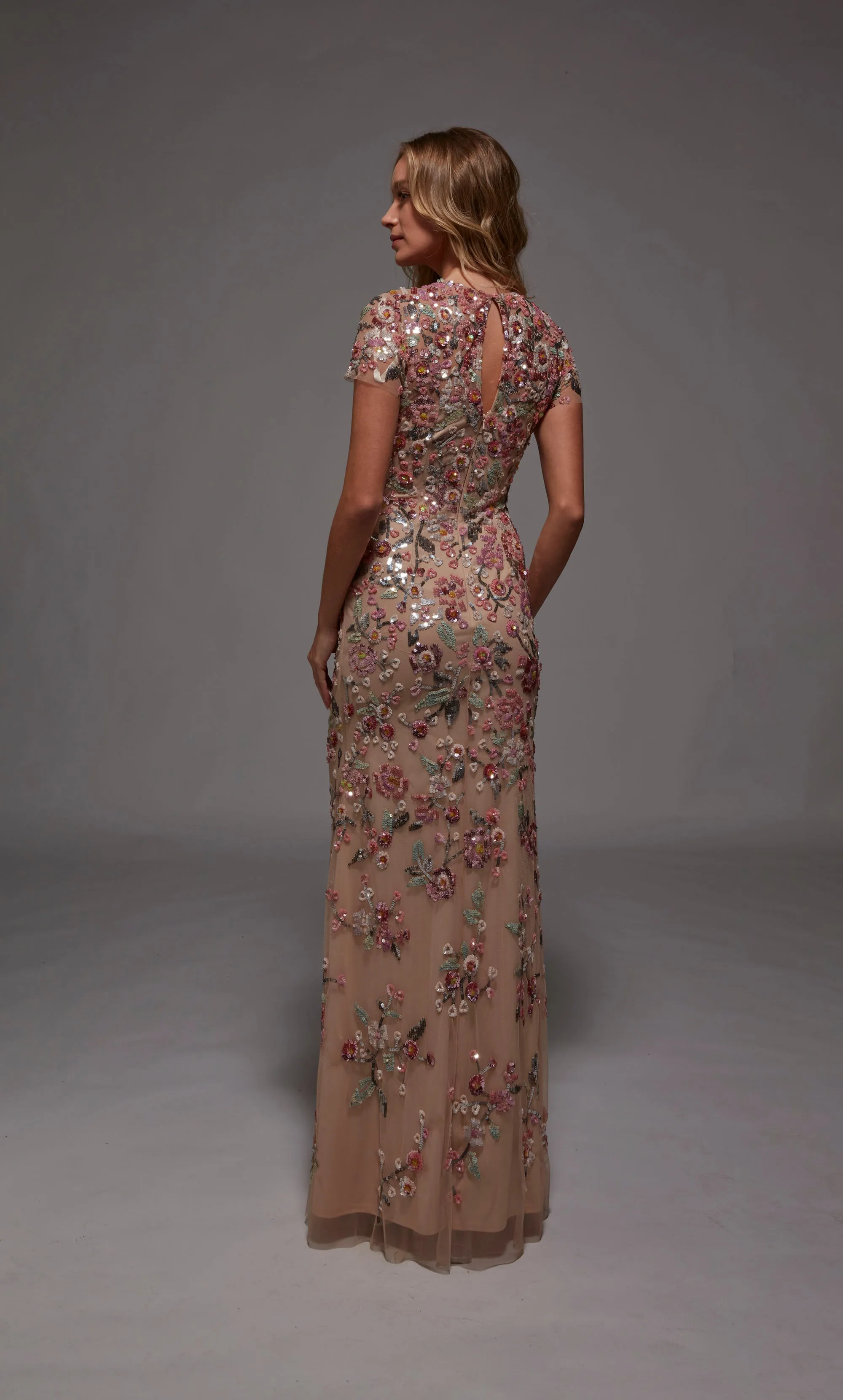 ALYCE Paris 27847 Special Occasion Scooped Neckline Embellished Straight Dress sold by Alyce Paris product image thumbnail 2