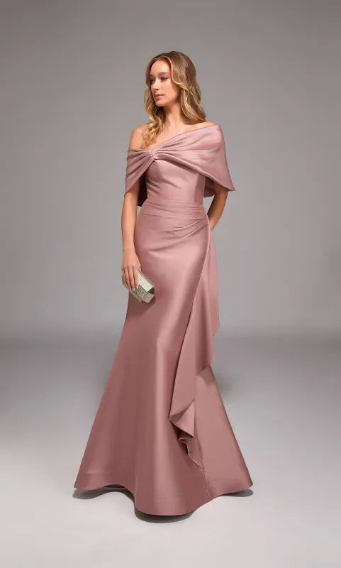 ALYCE Paris 27822 Special Occasion Off The Shoulder Neckline Chic Mermaid Dress sold by Alyce Paris