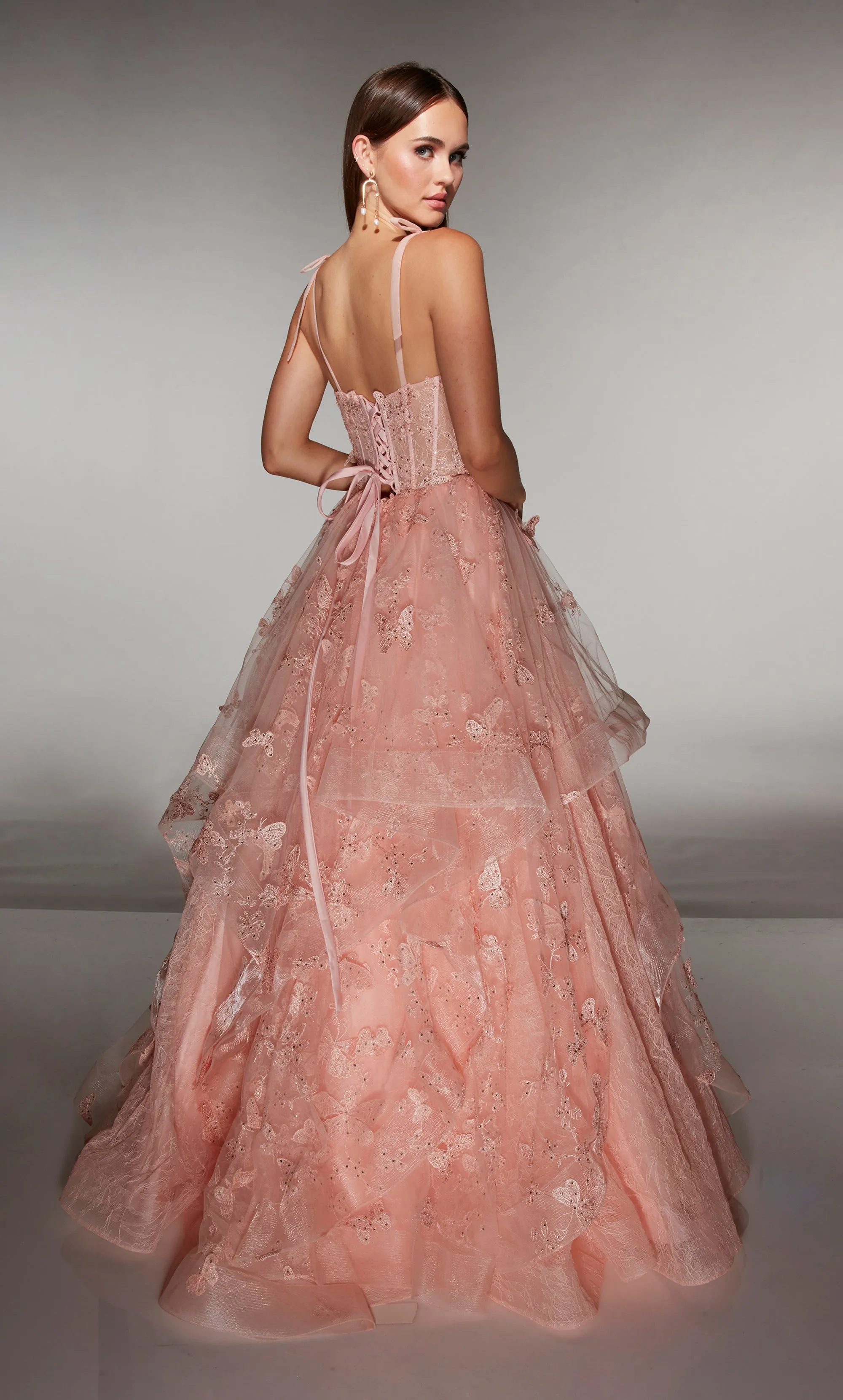 ALYCE Paris 62199 Alyce Long Sweetheart Neckline Embellished Ballgown Dress sold by Alyce Paris product image thumbnail 2