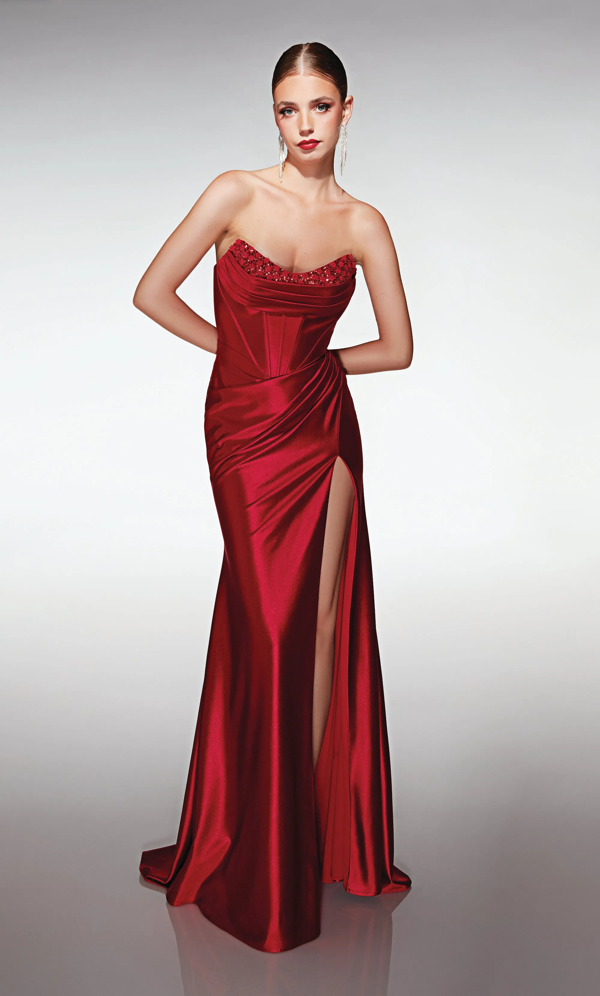 ALYCE Paris 382 Cowl Neckline Embellished Mermaid Dress sold by Alyce Paris