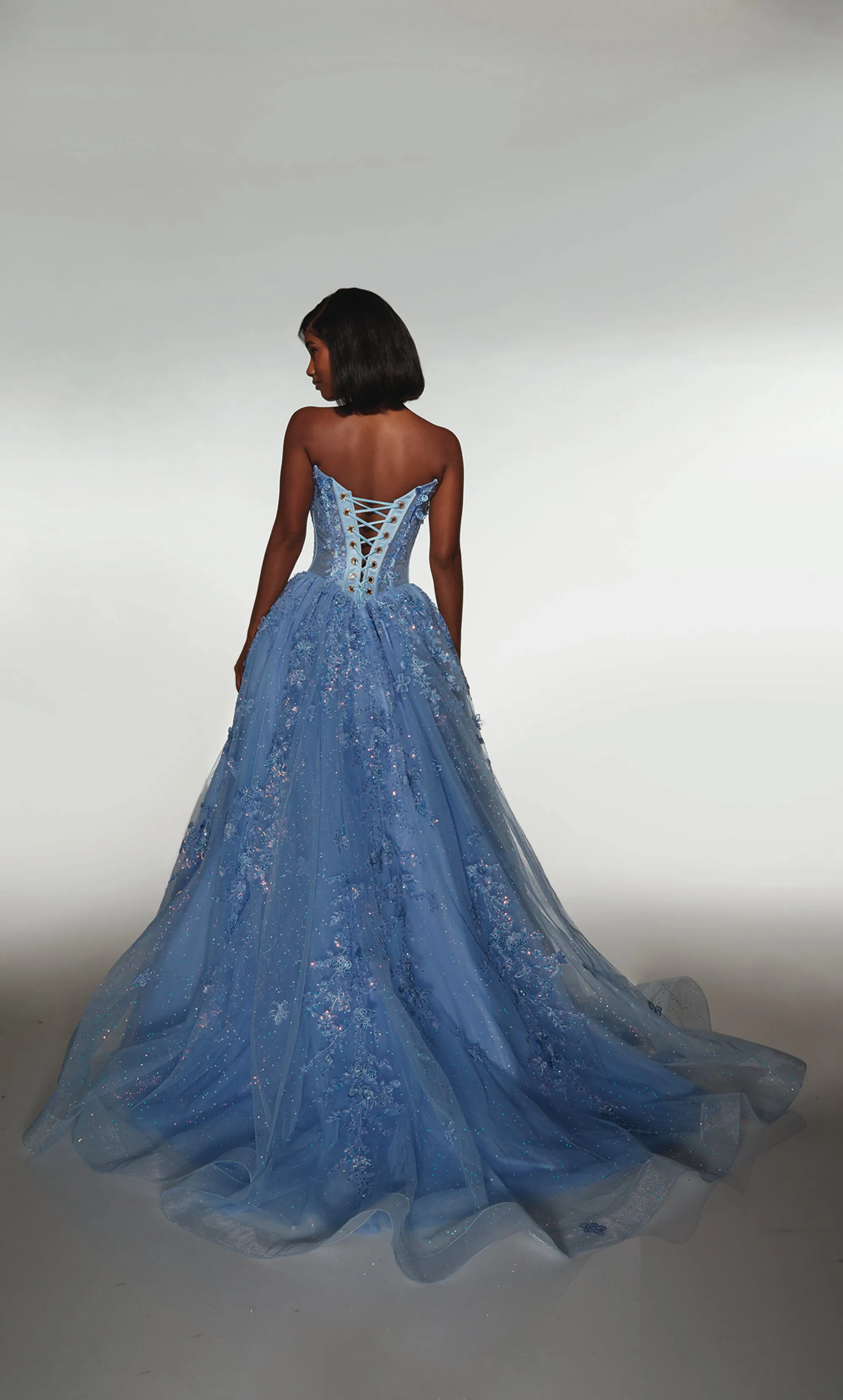 ALYCE Paris 62163 Alyce Long Sweetheart Neckline Elegant Ballgown Dress sold by Alyce Paris product image thumbnail 2