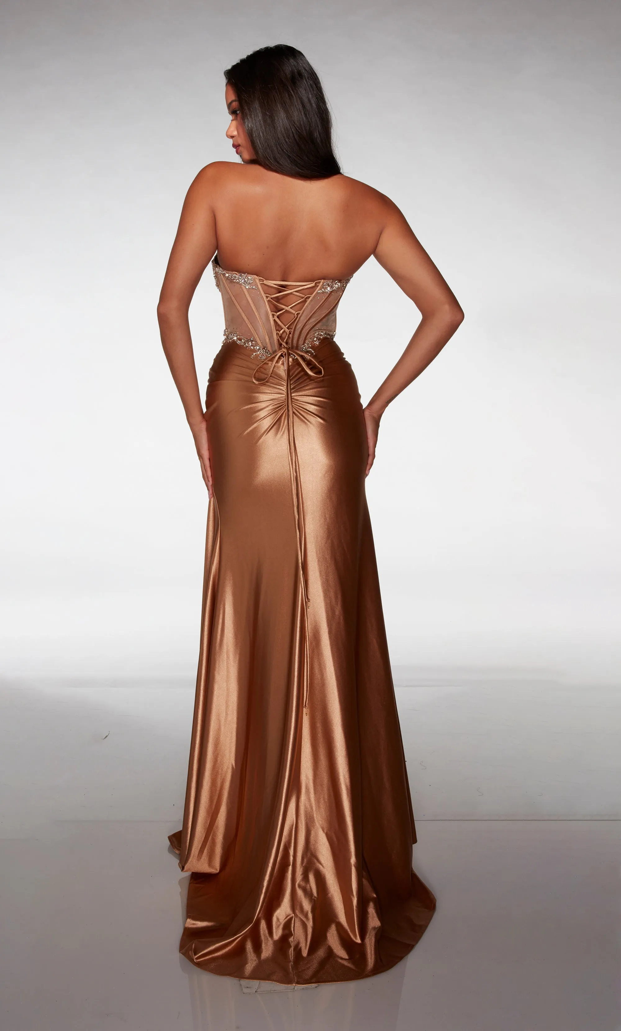 ALYCE Paris 425 Scoop Neckline Embellished Straight Dress sold by Alyce Paris product image thumbnail 2