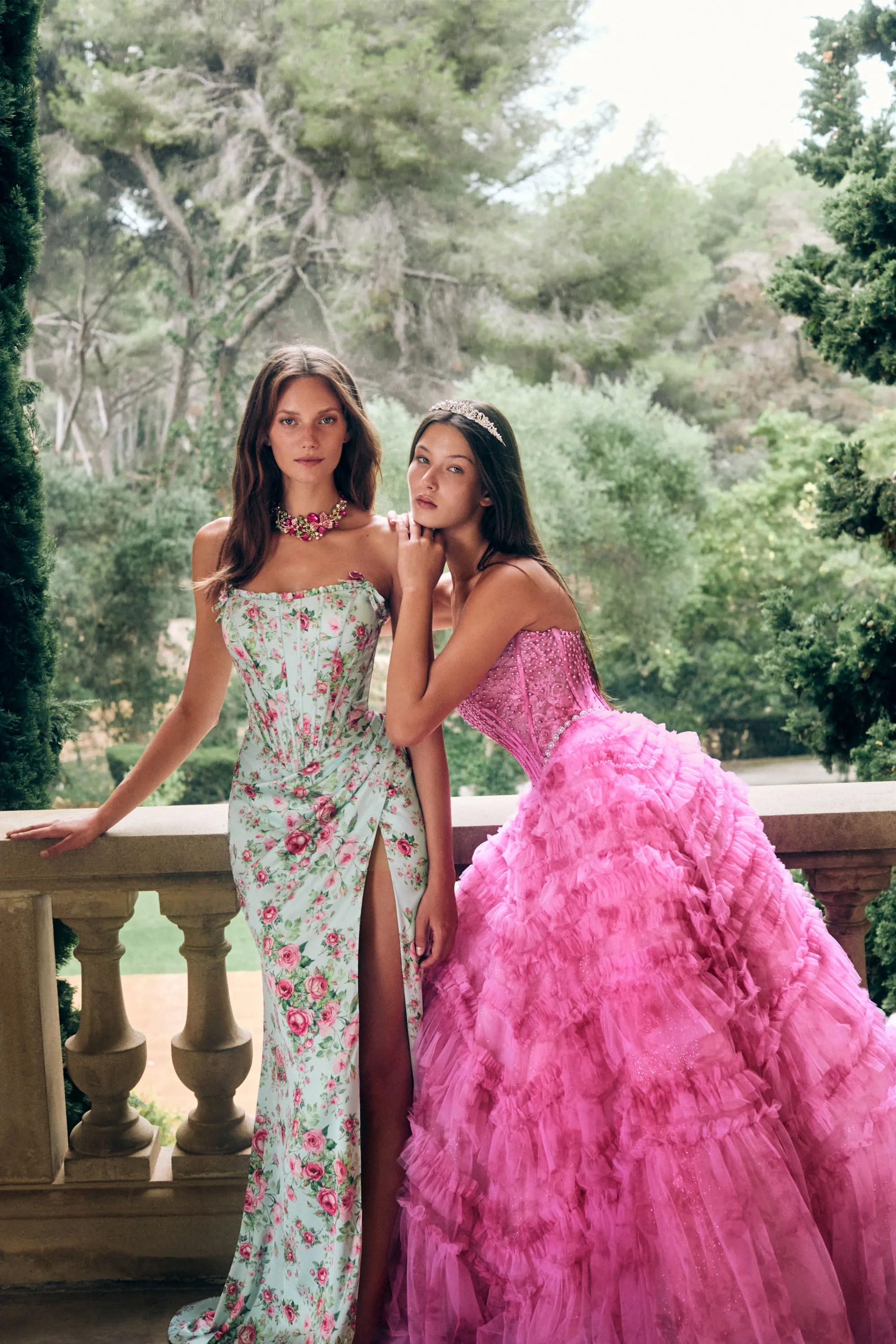 ALYCE Paris 61981 Alyce Long Scoop Neckline Ruffles Ballgown Dress sold by Alyce Paris product image thumbnail 3