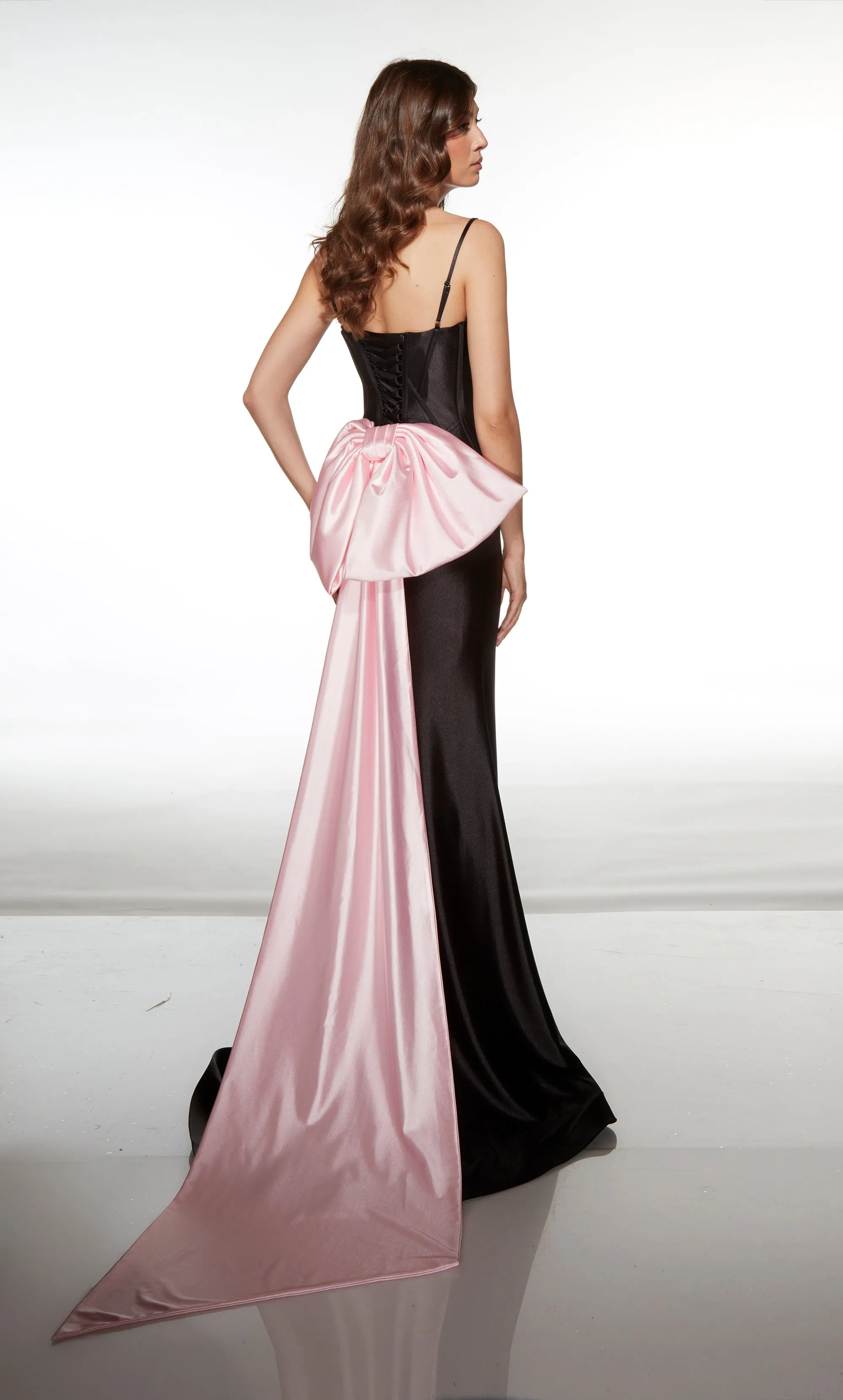 ALYCE Paris 61983 Alyce Long Sweetheart Neckline Corset Mermaid Dress sold by Alyce Paris product image thumbnail 4