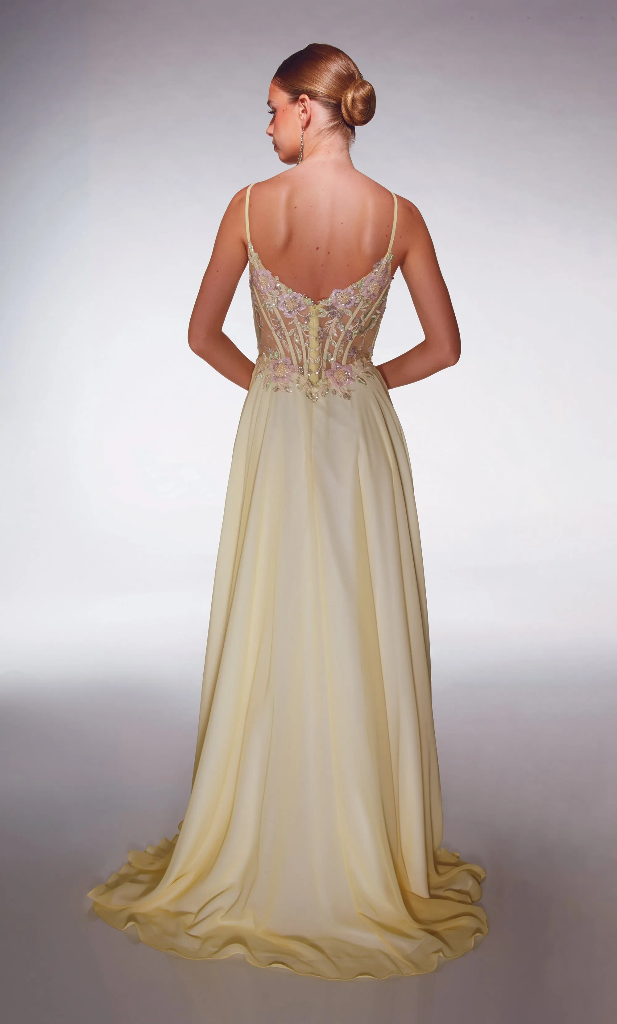 ALYCE Paris 62198 Alyce Long Scoop Neckline Plus Size A Line Dress sold by Alyce Paris product image thumbnail 2