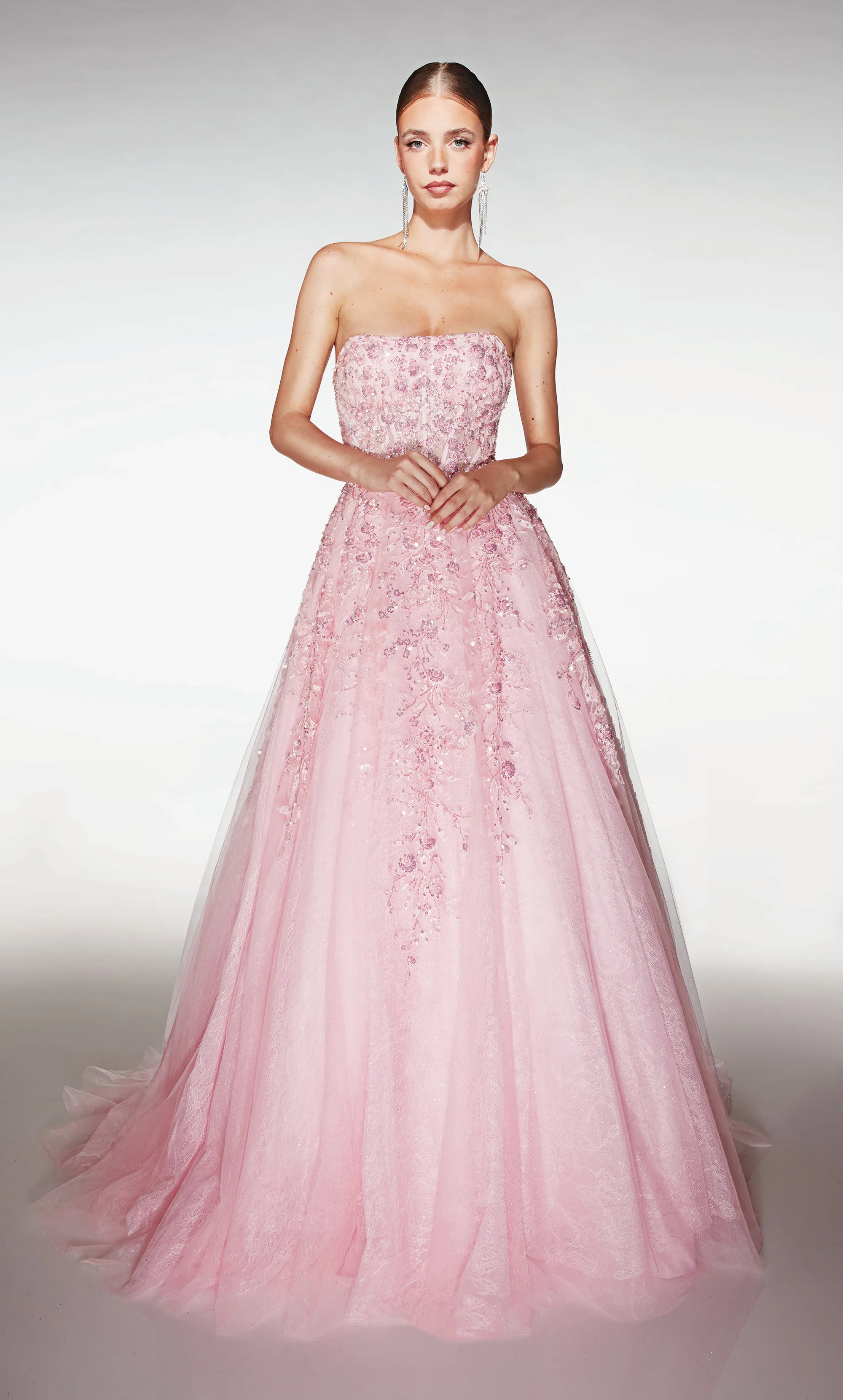 ALYCE Paris 393 Strapless Neckline Embellished Ballgown Dress sold by Alyce Paris