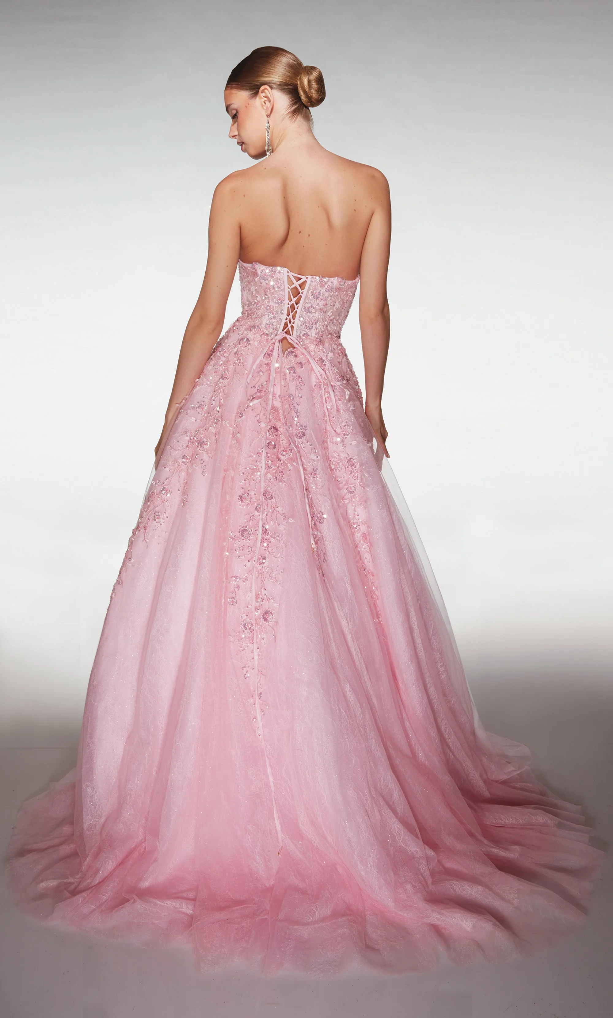 ALYCE Paris 393 Strapless Neckline Embellished Ballgown Dress sold by Alyce Paris product image thumbnail 2