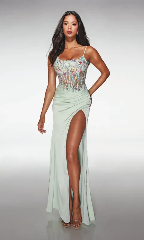 ALYCE Paris 400 Scoop Neckline Embellished Straight Dress sold by Alyce Paris