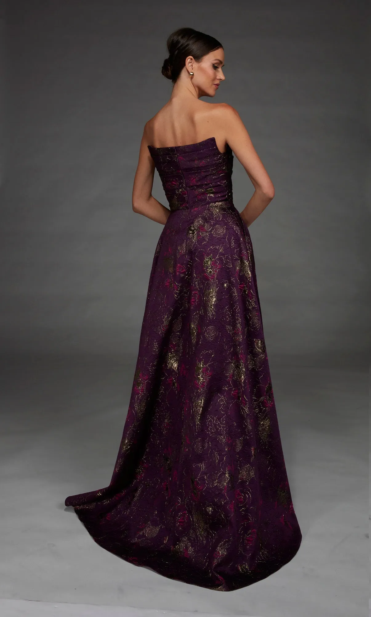 ALYCE Paris 27893 Special Occasion Off The Shoulder Neckline Waterfall Mermaid Dress sold by Alyce Paris product image thumbnail 5
