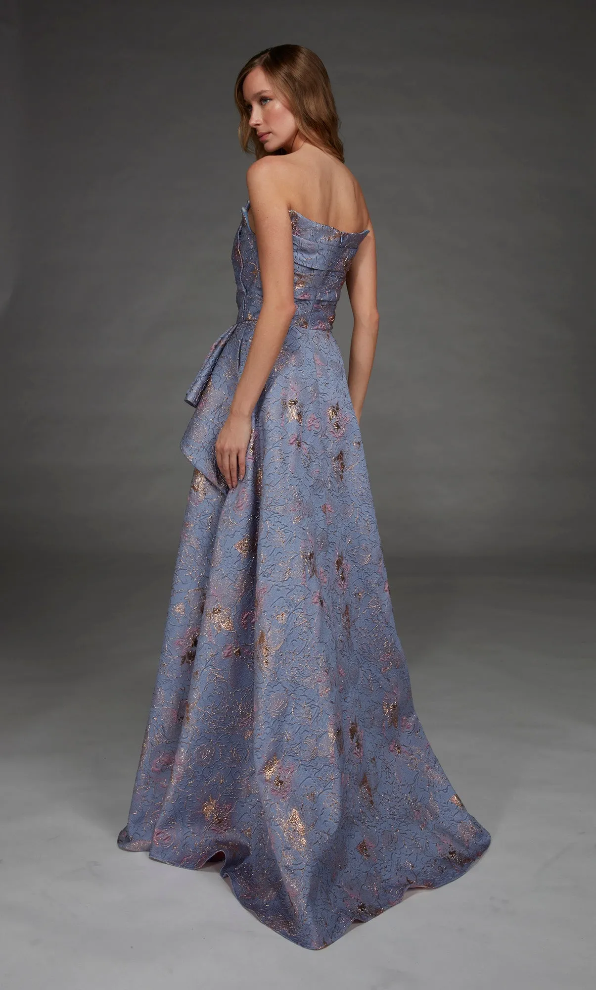 ALYCE Paris 27893 Special Occasion Off The Shoulder Neckline Waterfall Mermaid Dress sold by Alyce Paris product image thumbnail 2