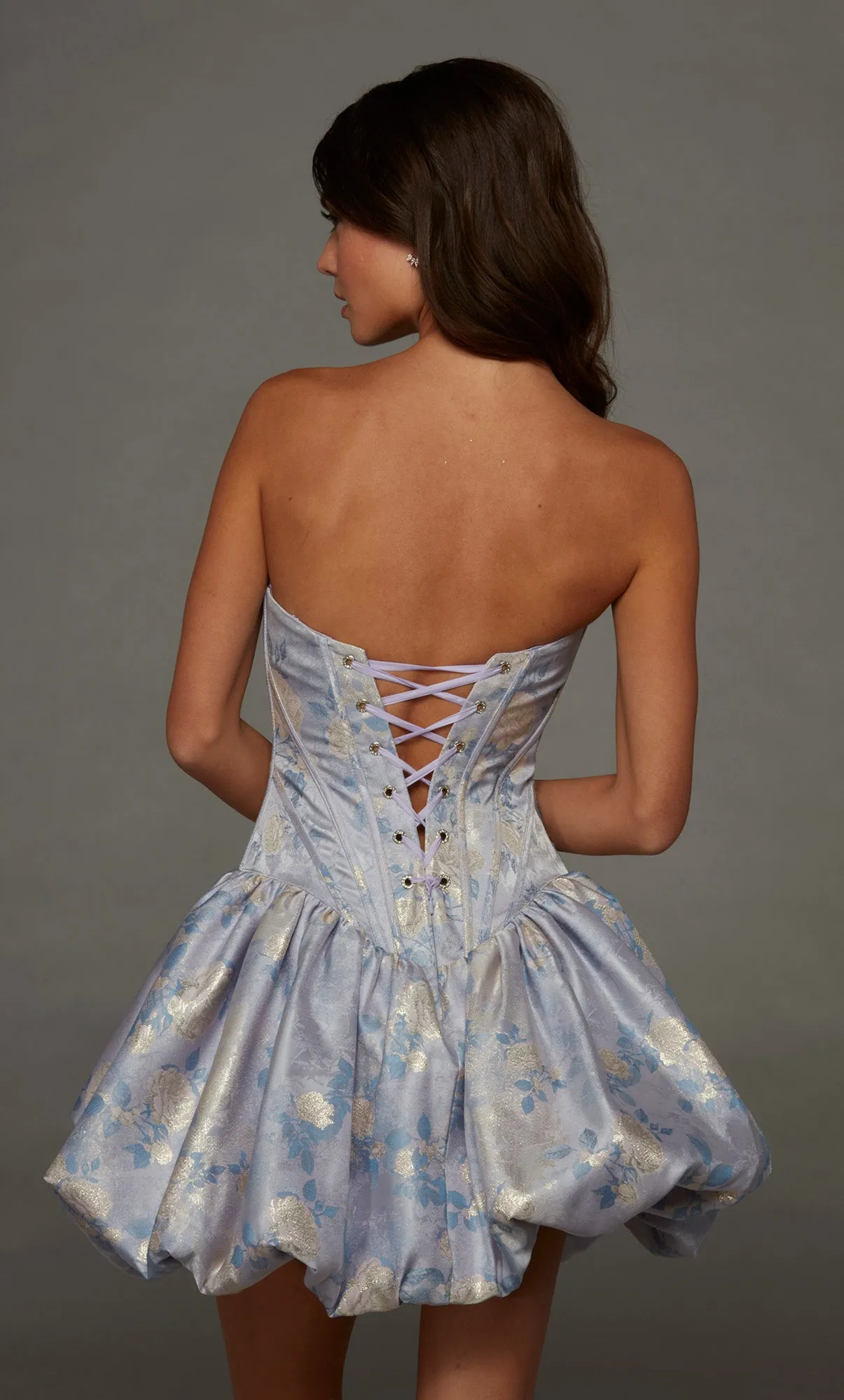 ALYCE Paris 30091 Homecoming Short Sweetheart Neckline Corset A Line Dress sold by Alyce Paris product image thumbnail 2