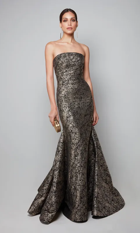Formal Dress: 27621. Long, Strapless, Fit N Flare, Closed Back sold by Alyce Paris