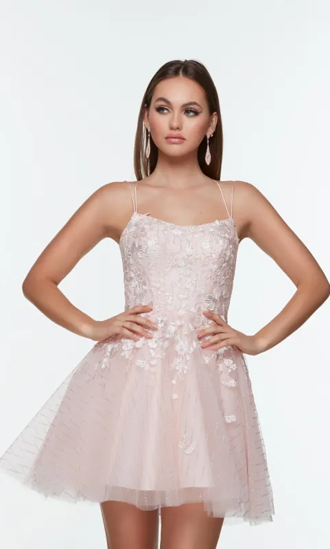 Formal Dress: 3968. Short, Sweetheart Neckline, Fit N Flare sold by Alyce Paris