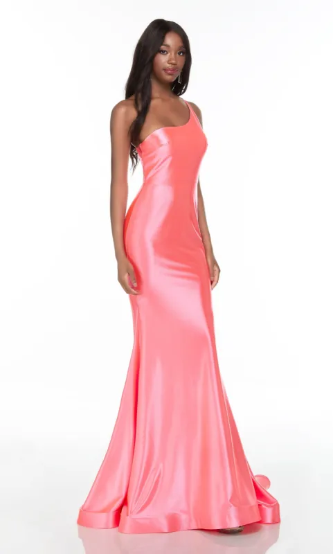 Formal Dress: 61171. Long Slinky Dresses, One Shoulder, Straight sold by Alyce Paris