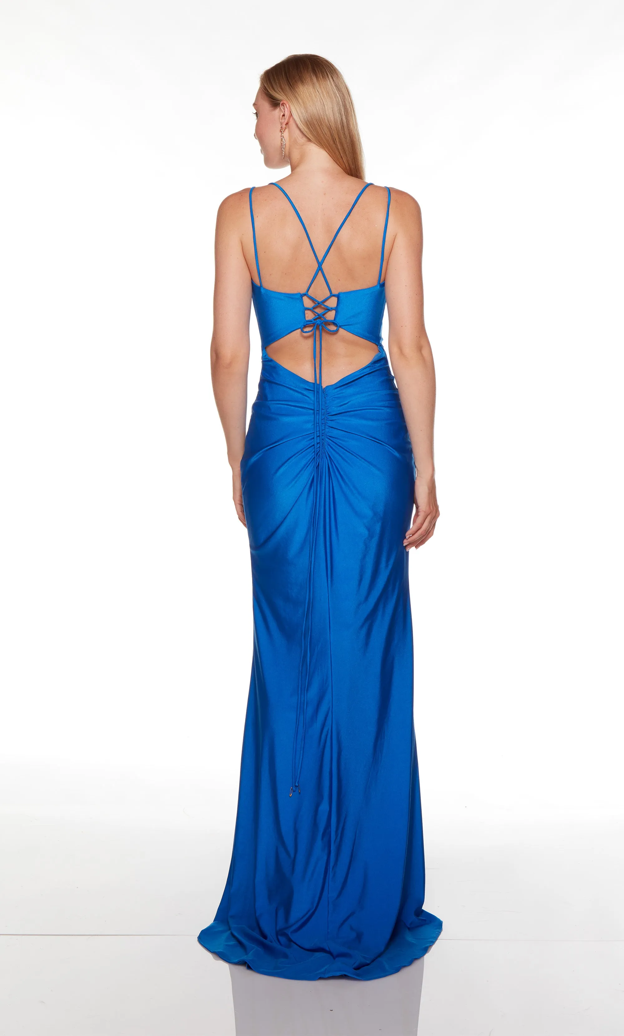 Formal Dress: 61451. Long, Plunging Neckline, Straight sold by Alyce Paris product image thumbnail 3