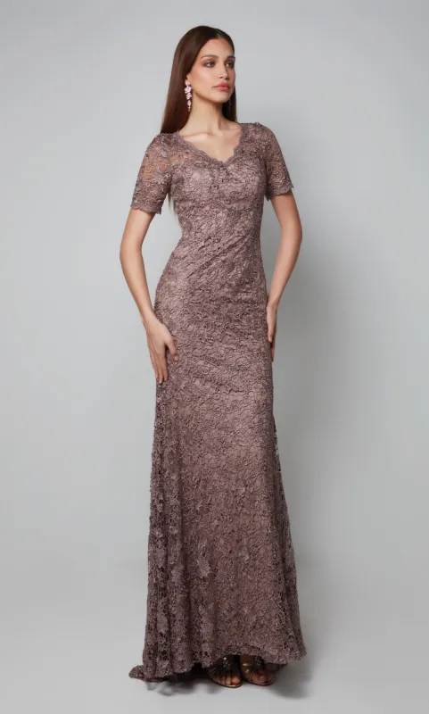 ALYCE Paris 27561 Special Occasion V-neckline Chic Straight Dress sold by Alyce Paris