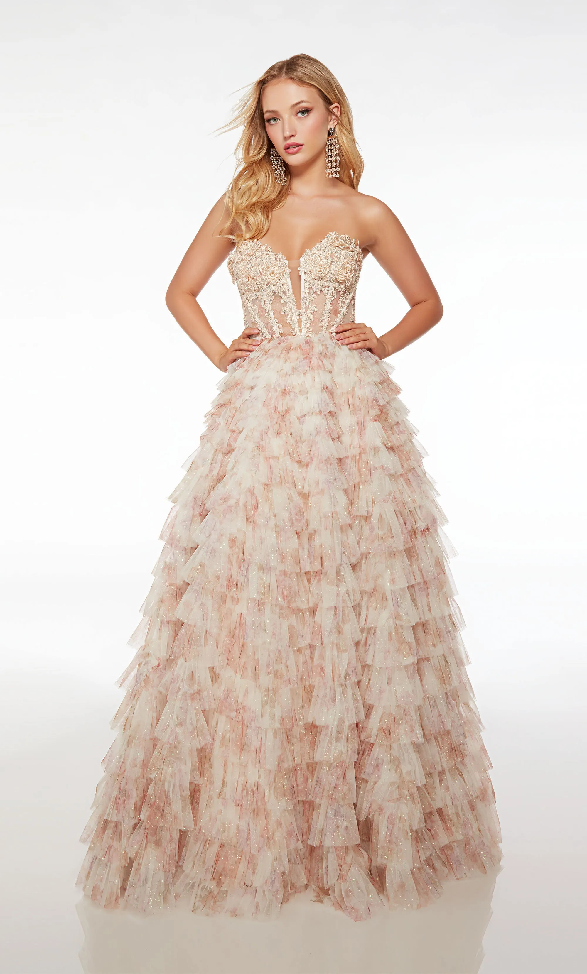 Formal Dress: 61535. Long, Strapless Neckline, Ballgown sold by Alyce Paris product image thumbnail 2