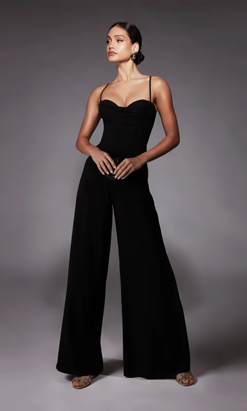 ALYCE Paris 70075 Bridal Sweetheart Corset Jumpsuit Dress sold by Alyce Paris