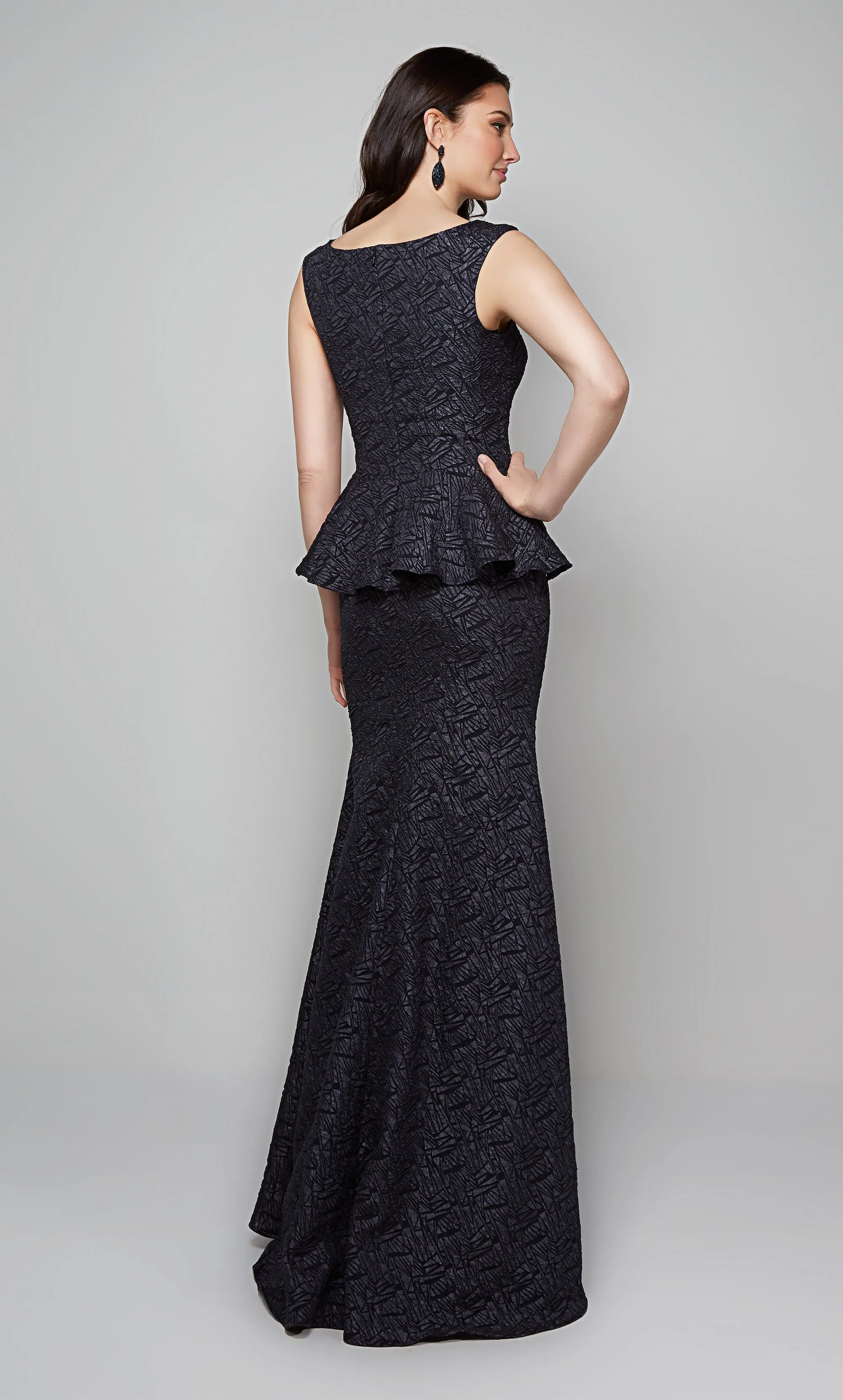 ALYCE Paris 27579 Special Occasion Scoop Neckline Chic Straight Dress sold by Alyce Paris product image thumbnail 2
