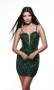ALYCE Paris 4840 Homecoming Short Plunging Sexy Straight Dress sold by Alyce Paris
