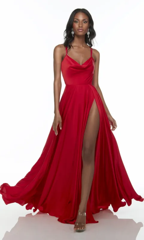 Formal Dress: 61139. Long Flowy Dresses, Sweetheart Neckline, Flowy sold by Alyce Paris