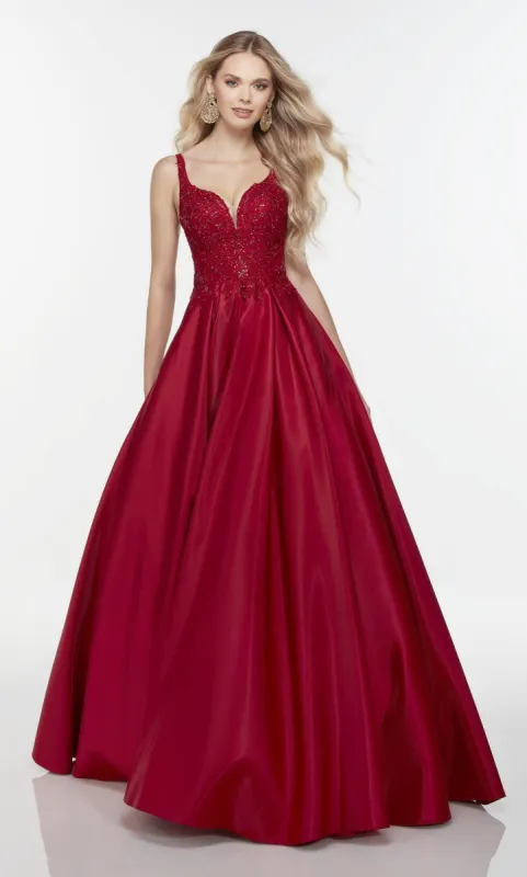 Formal Dress: 61130. Long Ball Gown, Sweetheart Neckline, Ballgown sold by Alyce Paris