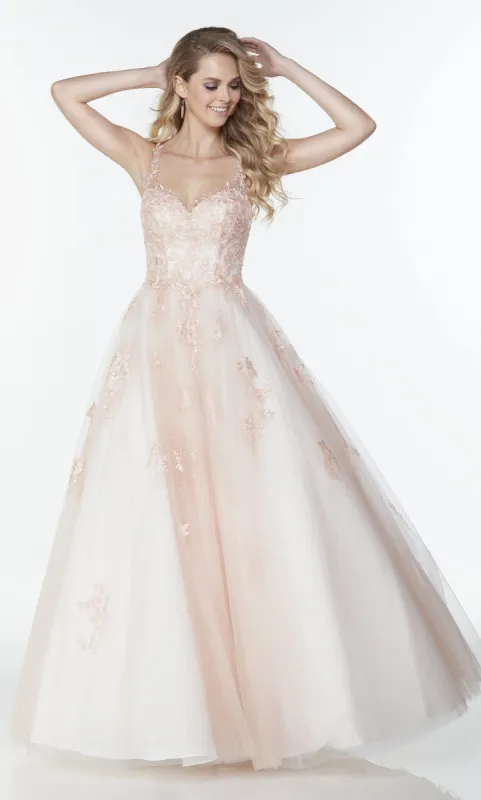 Formal Dress: 61079. Long Ball Gown, Sweetheart Neckline, Ballgown sold by Alyce Paris