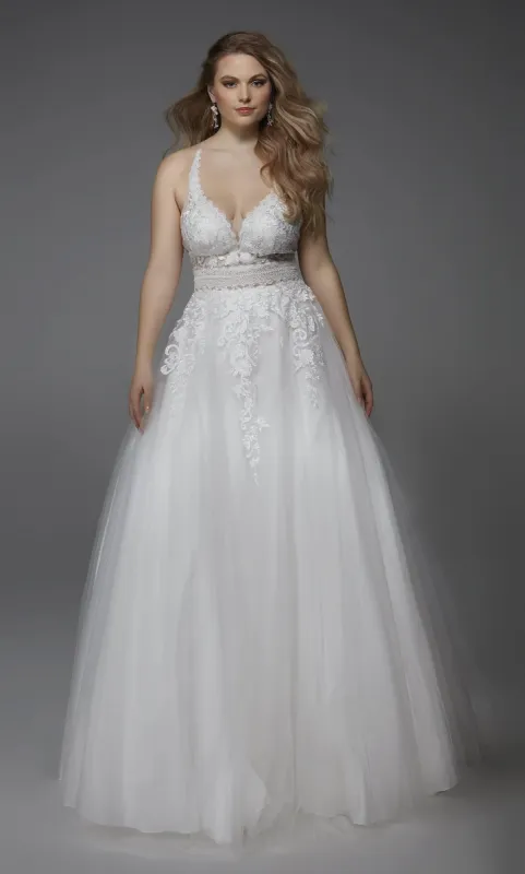 Formal Dress: 5087. Long, Plunging Neckline, Ballgown sold by Alyce Paris