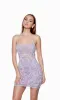 ALYCE Paris 4665 Homecoming Short Straight Across Illusion Straight Dress sold by Alyce Paris