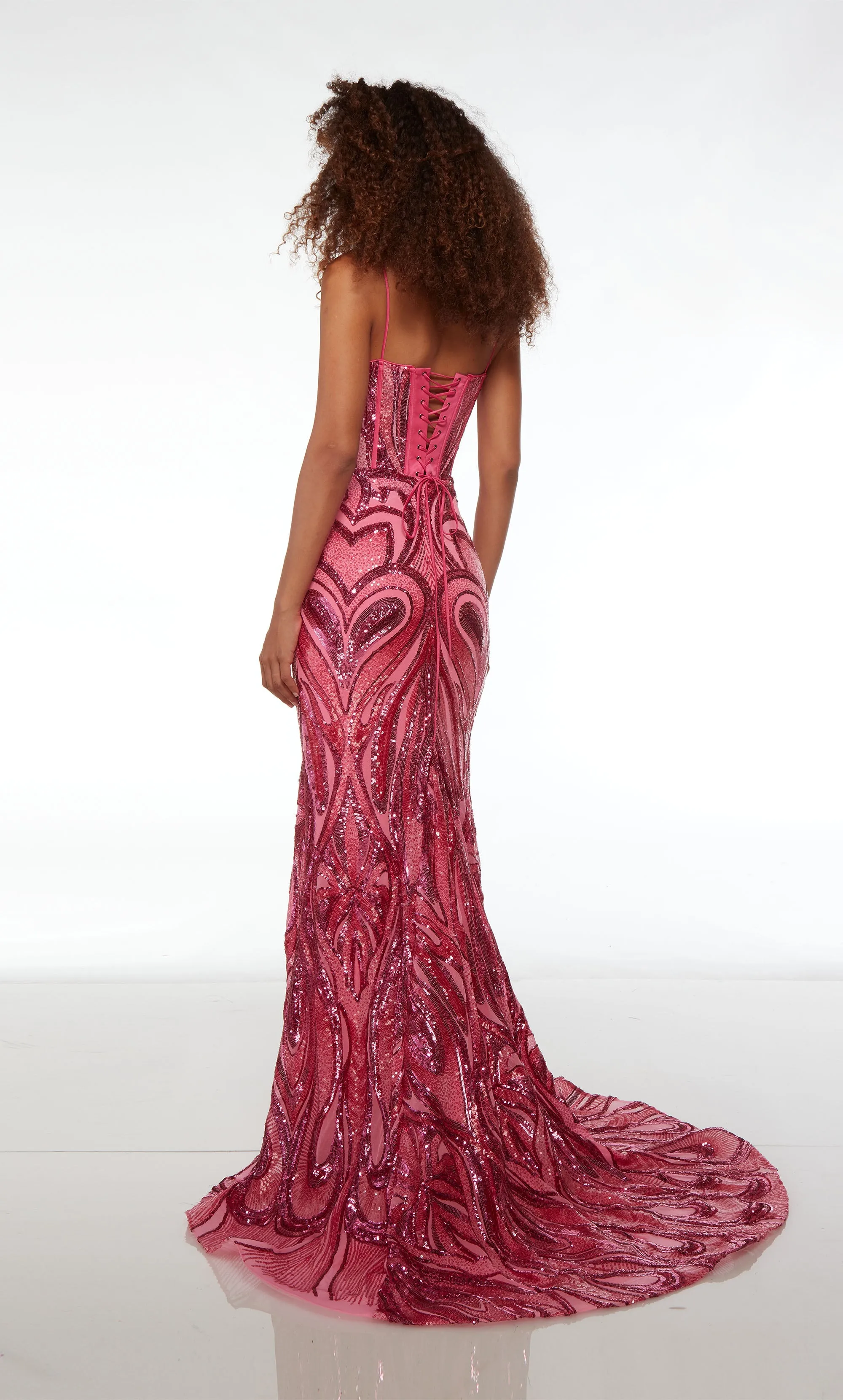 Formal Dress: 61506. Long, Sweetheart Neckline, Fit And Flare sold by Alyce Paris product image thumbnail 2