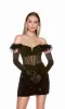 Formal Dress: 4800. Short, Off The Shoulder, Straight sold by Alyce Paris