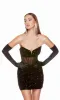 ALYCE Paris 4792 Homecoming Short Cat-eye Illusion Straight Dress sold by Alyce Paris