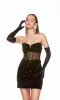 ALYCE Paris 4792 Homecoming Short Cat-eye Illusion Straight Dress sold by Alyce Paris