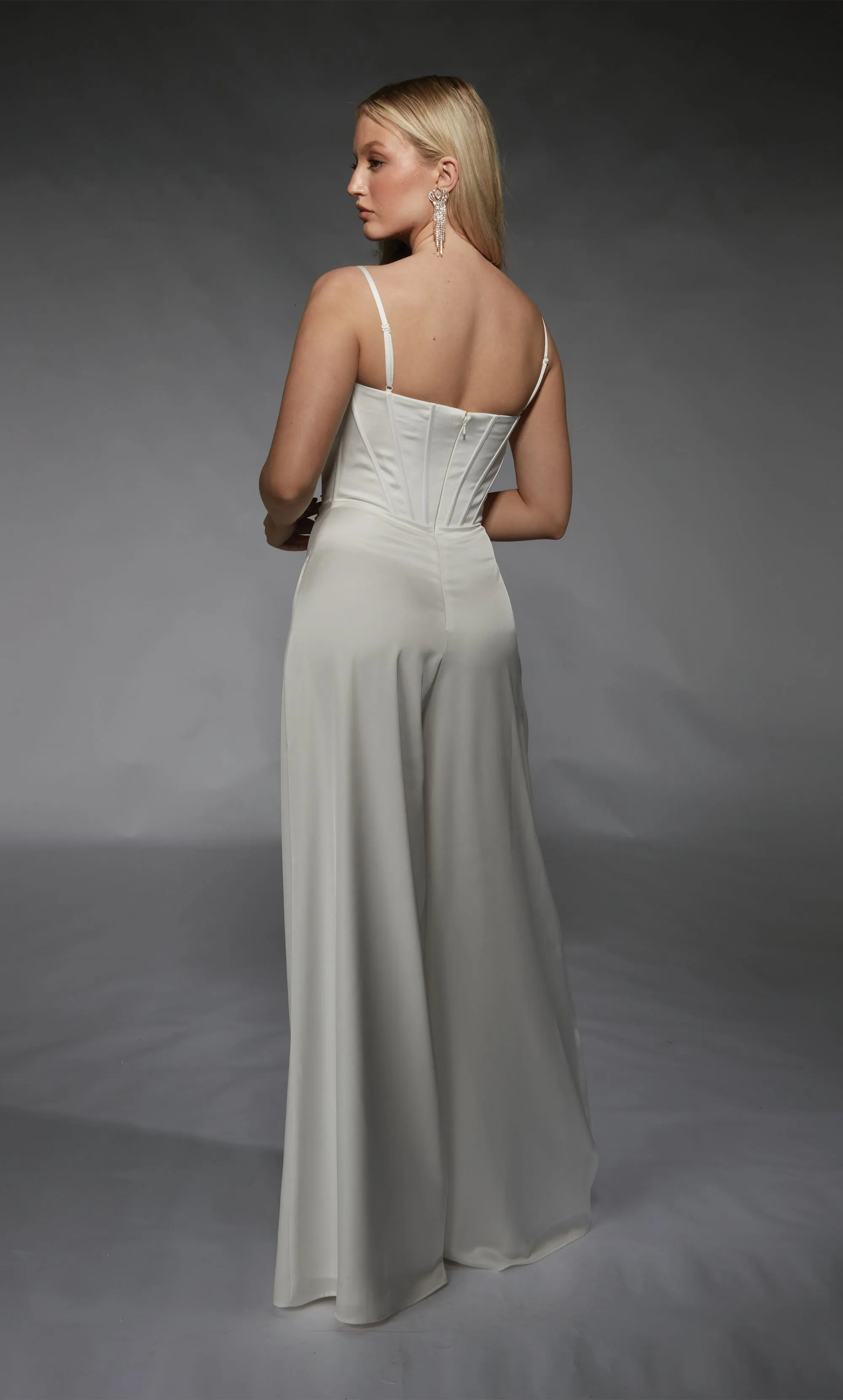 Formal Dress: 70070. Long, Scoop Neck, Jumpsuit, Closed Back sold by Alyce Paris product image thumbnail 5