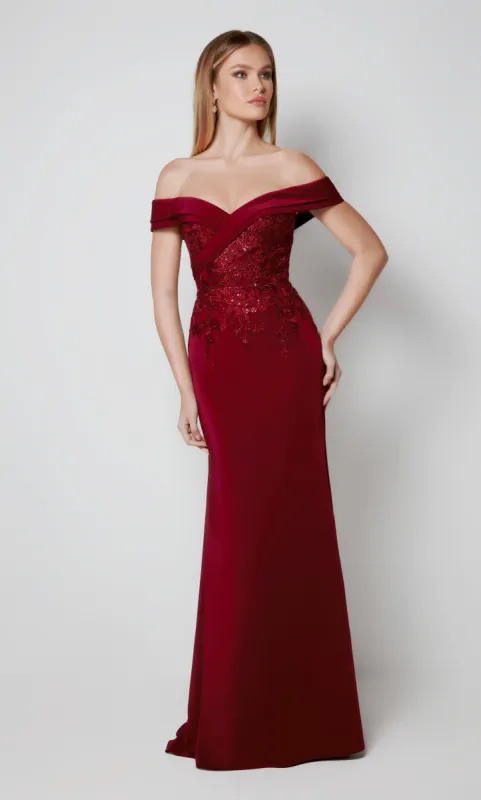 ALYCE Paris 27571 Special Occasion Illusion Sexy Fit N Flare Dress sold by Alyce Paris