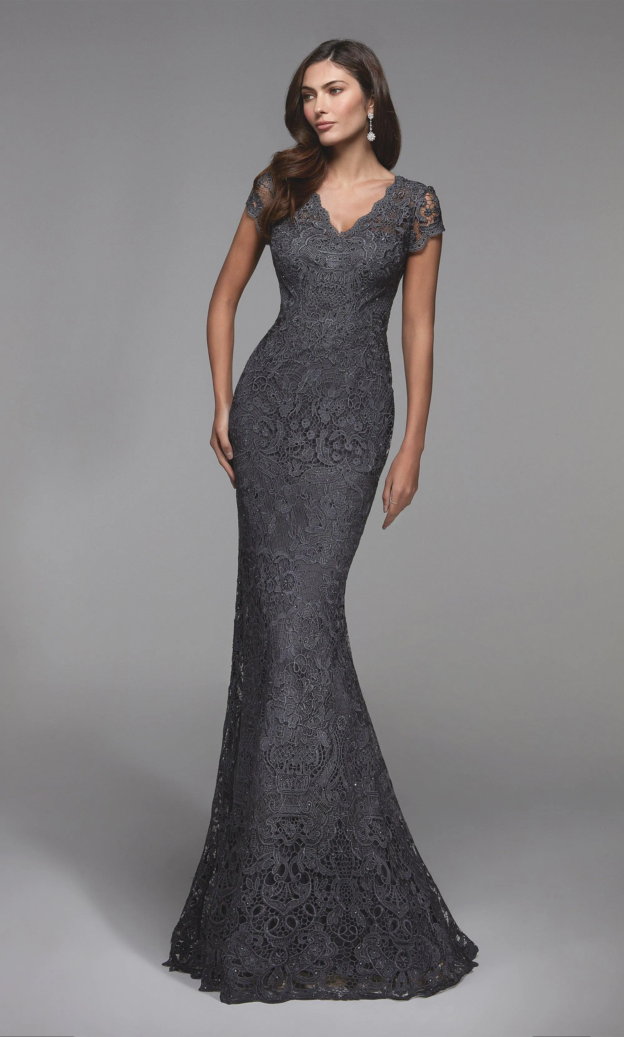 ALYCE Paris 27478 Special Occasion V-neckline Chic Straight Dress sold by Alyce Paris product image thumbnail 5
